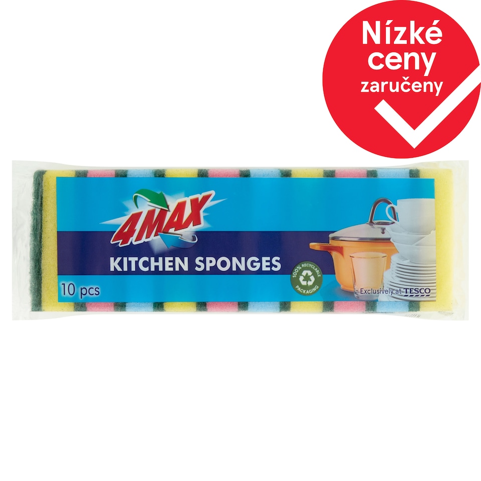 Tesco Kuchyňské houbičky 10 ks