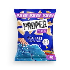 Proper Sea Salt Lentil Chips 31g