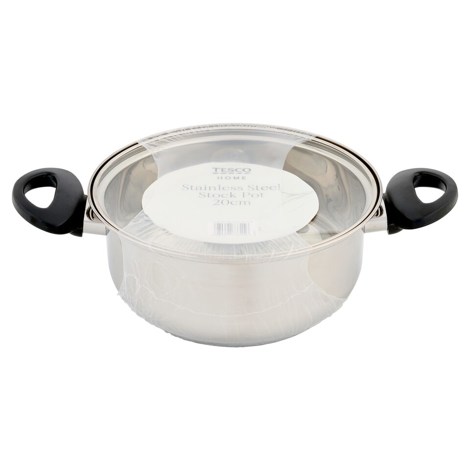 Tesco Home Nerezový hrniec 20 cm
