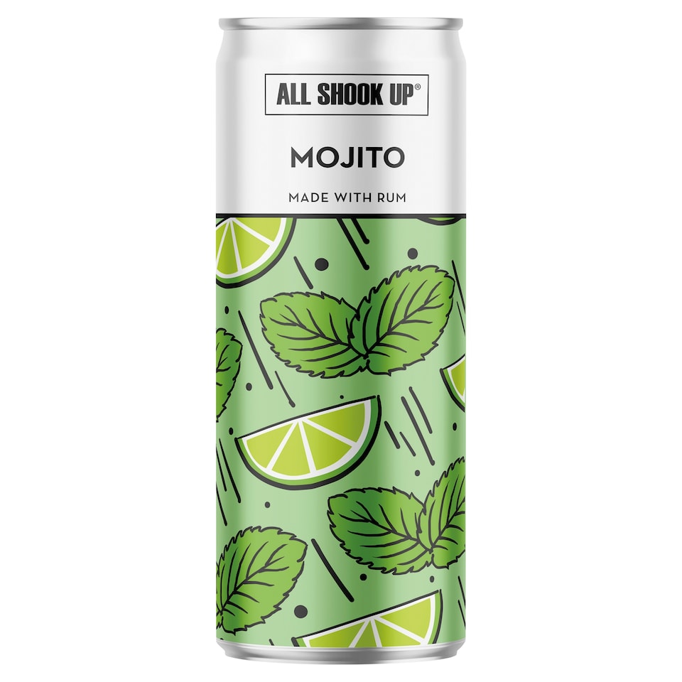 All Shook Up Mojito 3.4% ABV 250ml