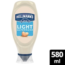 Hellmann's Light Mayonnaise Squeezy 580ml