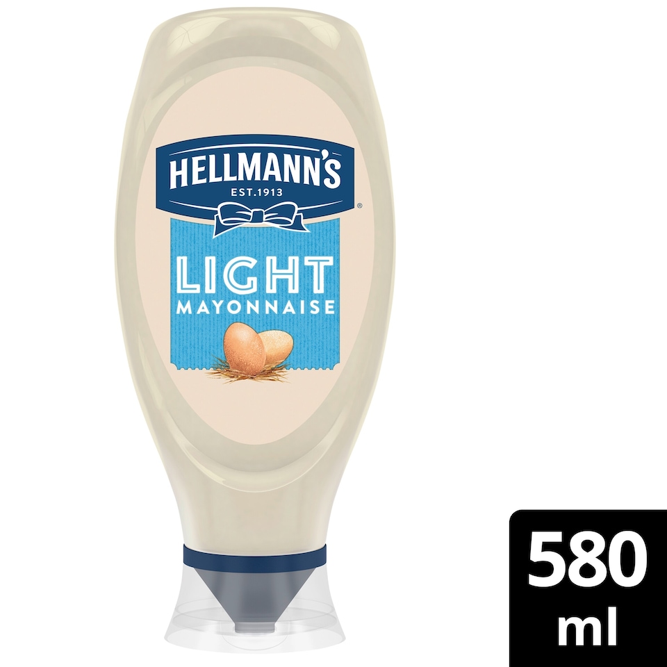 image 1 of Hellmann's Light Mayonnaise Squeezy 580ml