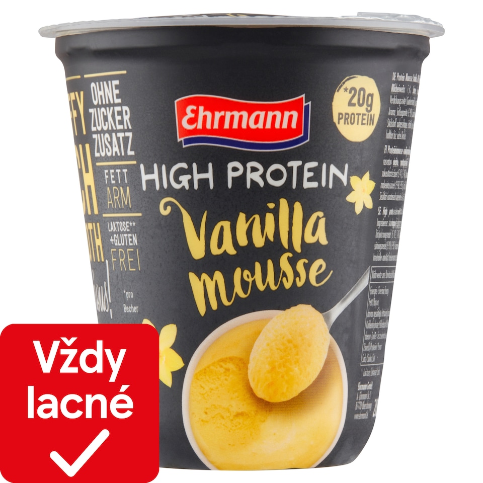 obrázok 1 z Ehrmann High Protein Vanilla Mousse 200 g