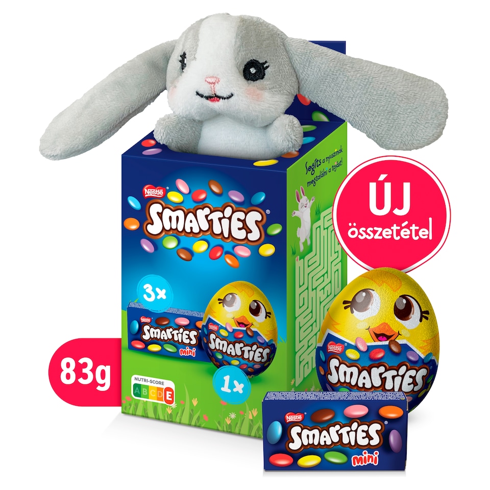 Smarties ajándékcsomag plüssfigurával 83 g
