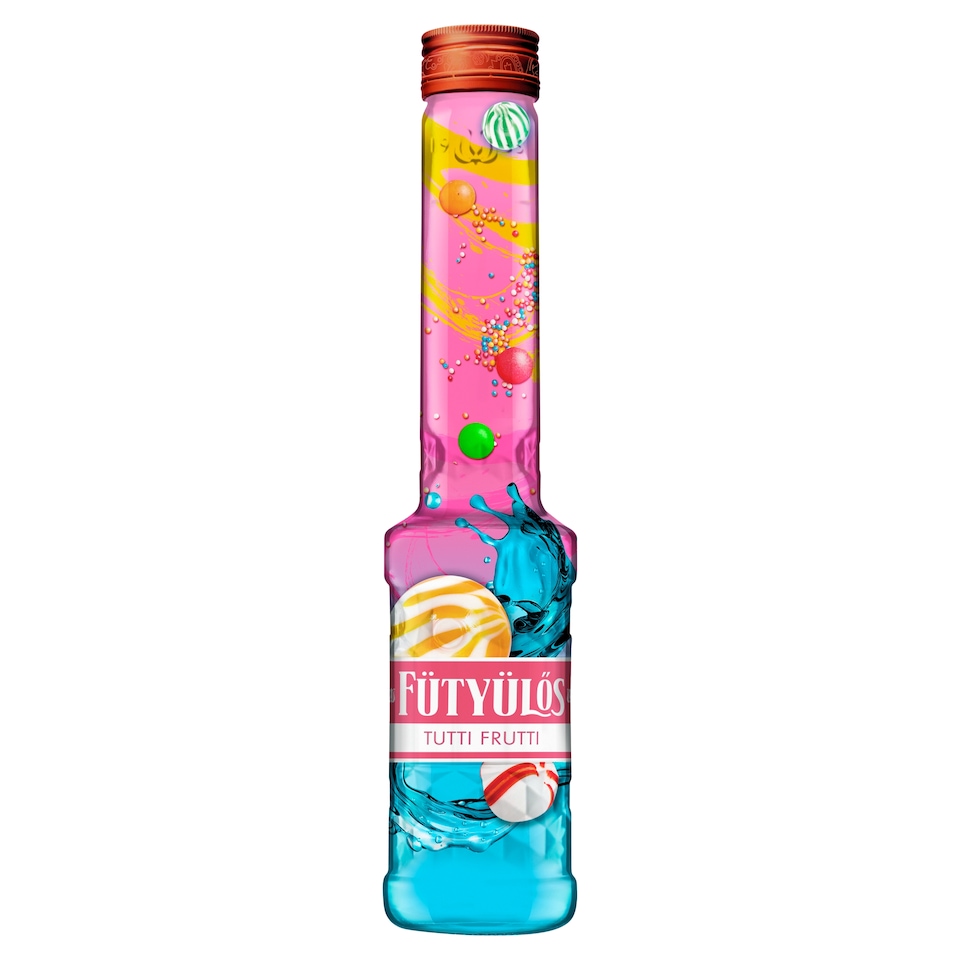 Fütyülős Tutti Frutti ízű likőr 24,5% 0,5 l   1. kép