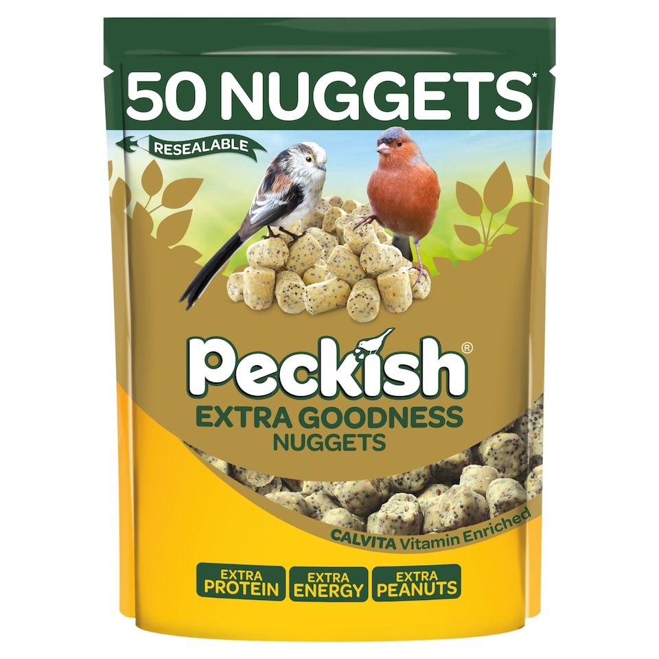 Peckish Extra Goodness Nuggets 800g