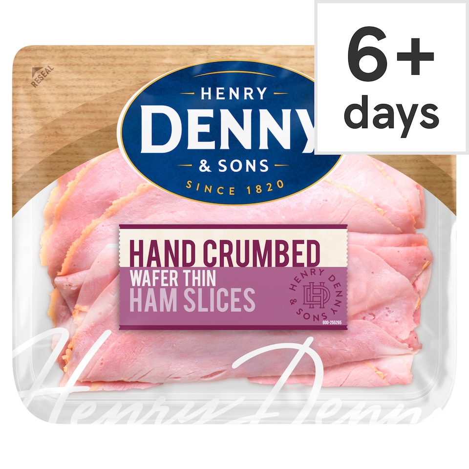 Henry Denny And Sons Crumbed Wafer Thin Irish Ham 80G