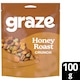 image 1 of Graze Honey Roast Crunch Sharing Bag Snack 100G