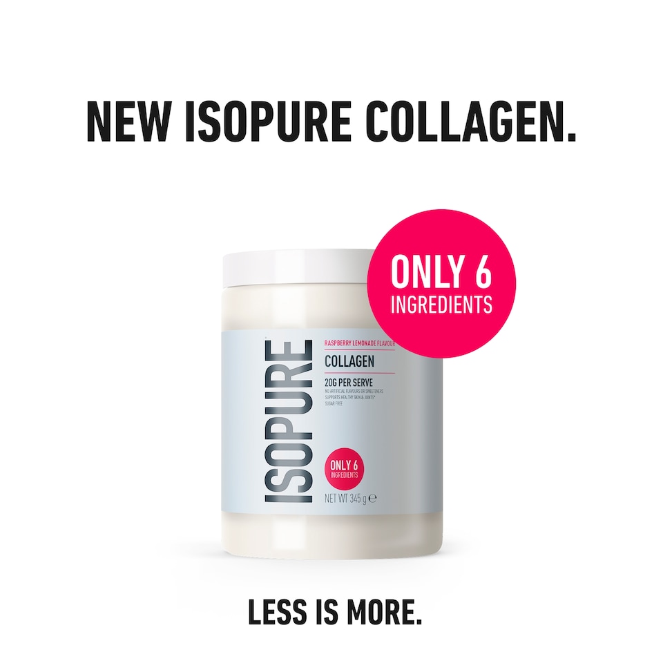 image 1 of Isopure Collagen Raspberry Lemonade 345g