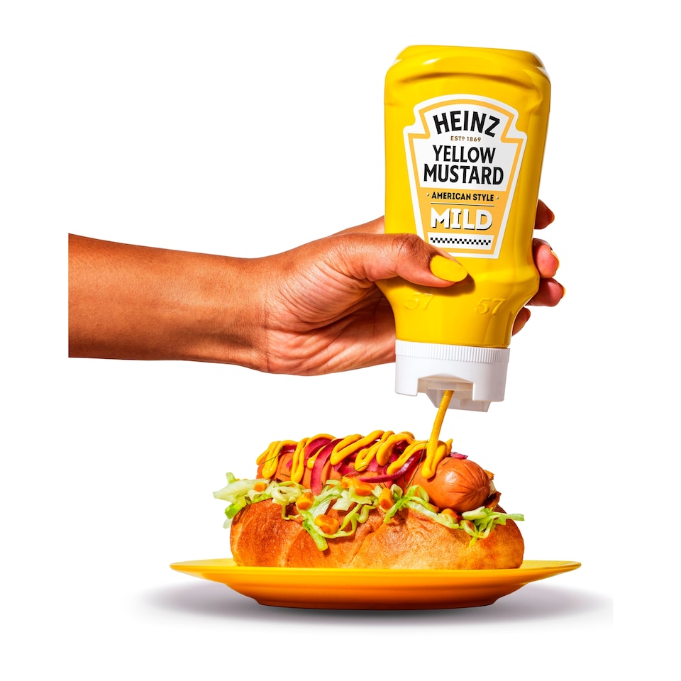 image 1 of Heinz American Style Mild Yellow Mustard 400ML 
