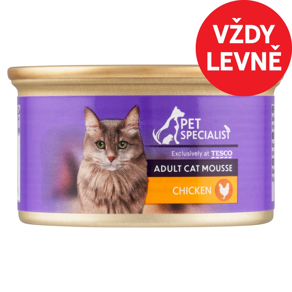 Pet Specialist Adult Cat Mousse Chicken 85g