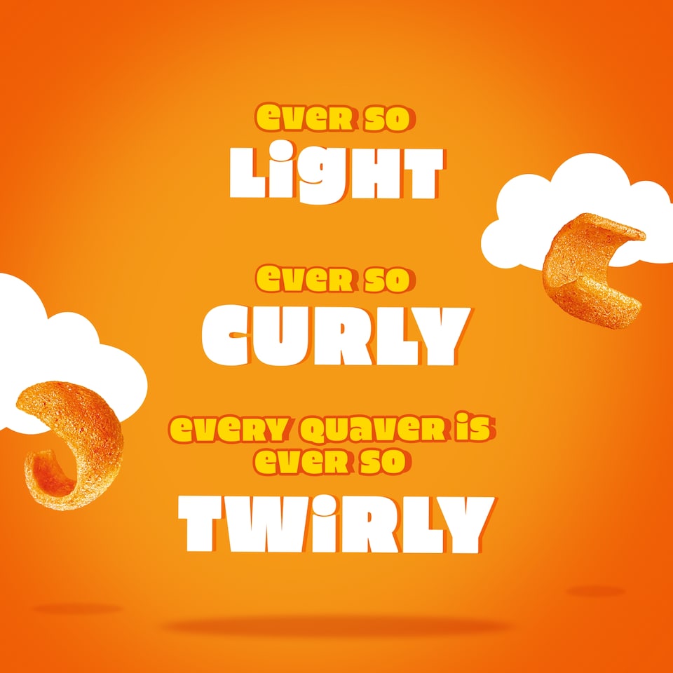 image 1 of Quavers Red Leicester Grab Bag Crisps 34g