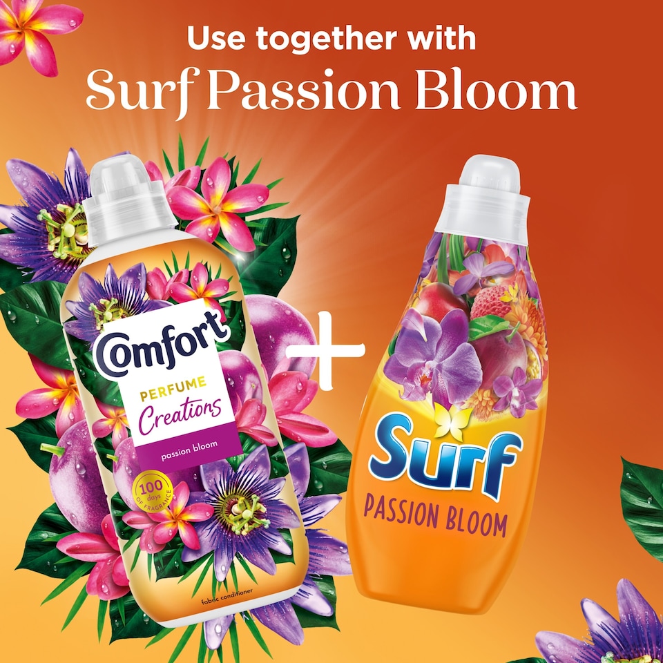 image 1 of Comfort Creations Passion Bloom Fabric Conditioner 48 Wash 1440ml