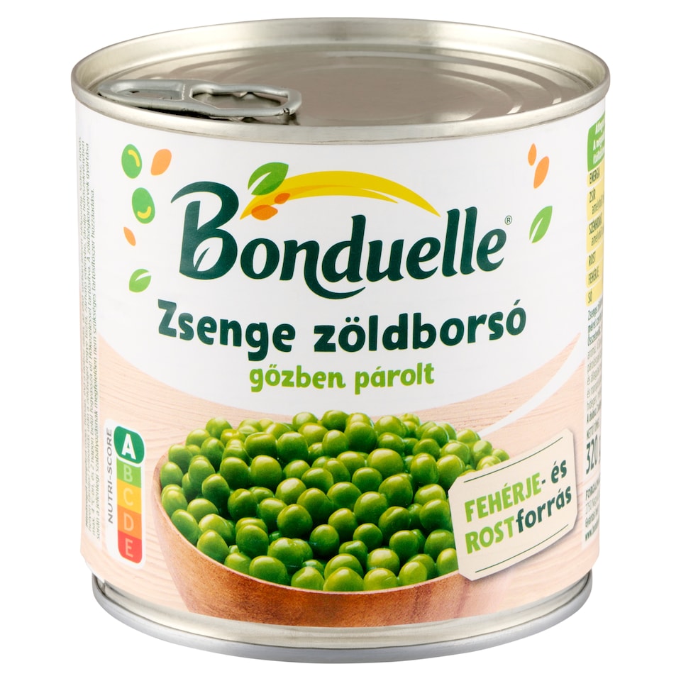 Bonduelle gőzben párolt zsenge zöldborsó 320 g  1. kép