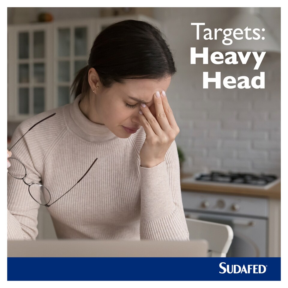 image 1 of Sudafed Congestion & Headache Relief Max Strength Capsules 16s