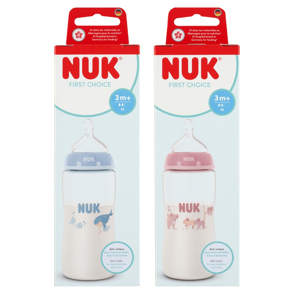 image 1 of Nuk First Choice Baby Bottle 300 ml