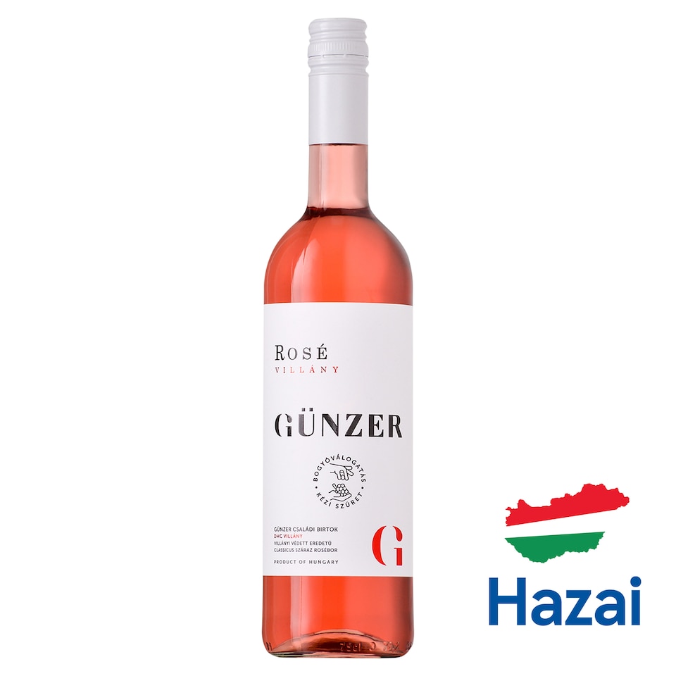 Günzer Rosé Cuvée Dry Rose Wine 13,5% 0,75 l
