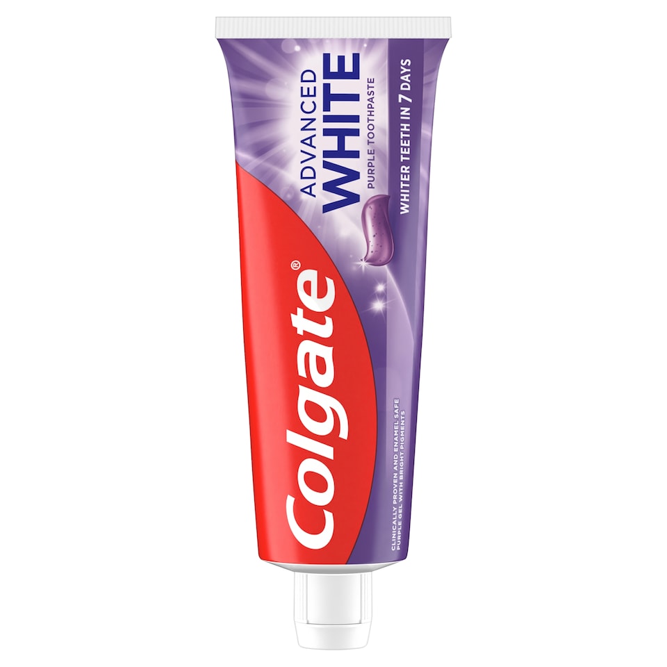 Obrázek 1 pro produkt Zubní pasta Colgate Advanced White Purple 75ml