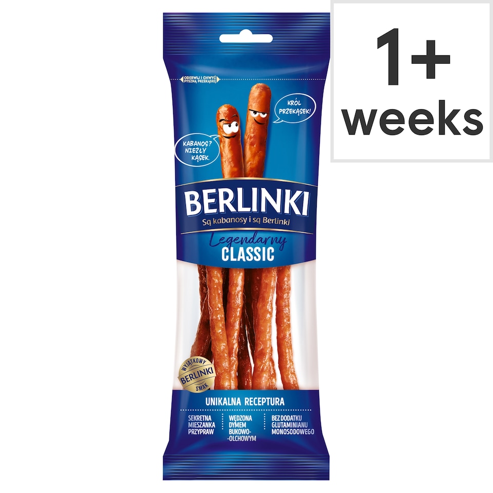 Berlinki Sq Kabanosy Classic 85g
