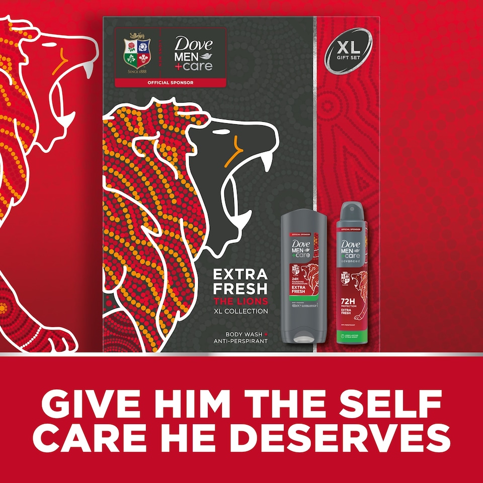 image 1 of Dove Men + Care Lions XL Duo Gift Set 