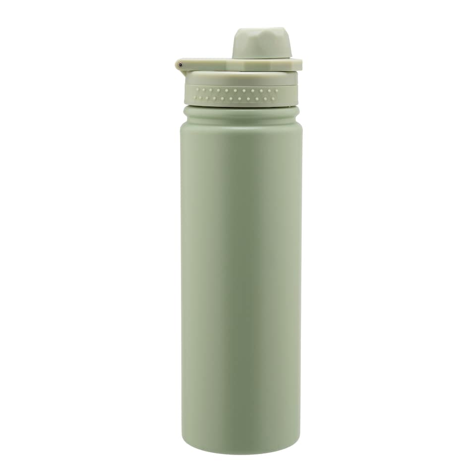 Tesco Green Dual Water Bottle 650ml
