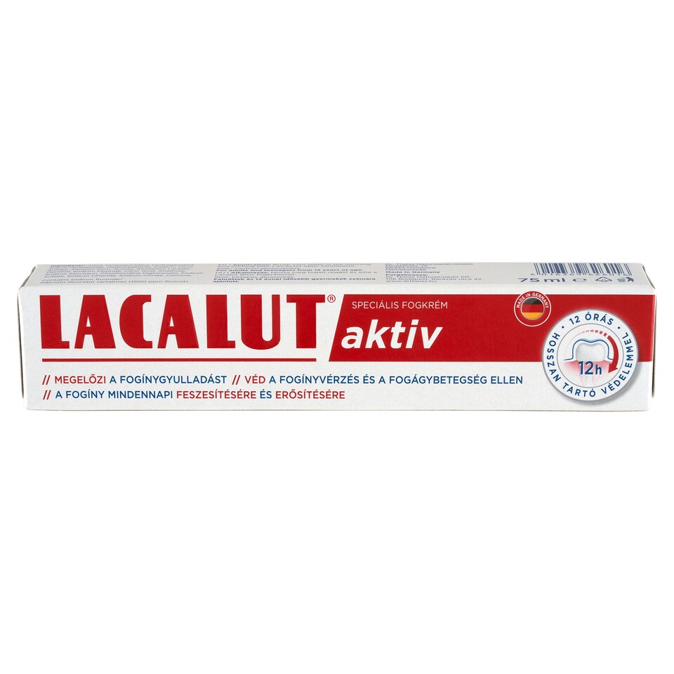 Lacalut aktiv speciális fogkrém 75 ml  1. kép