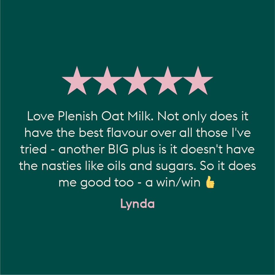 image 1 of Plenish Organic Oat Milk Dairy Alternative Long Life 1L