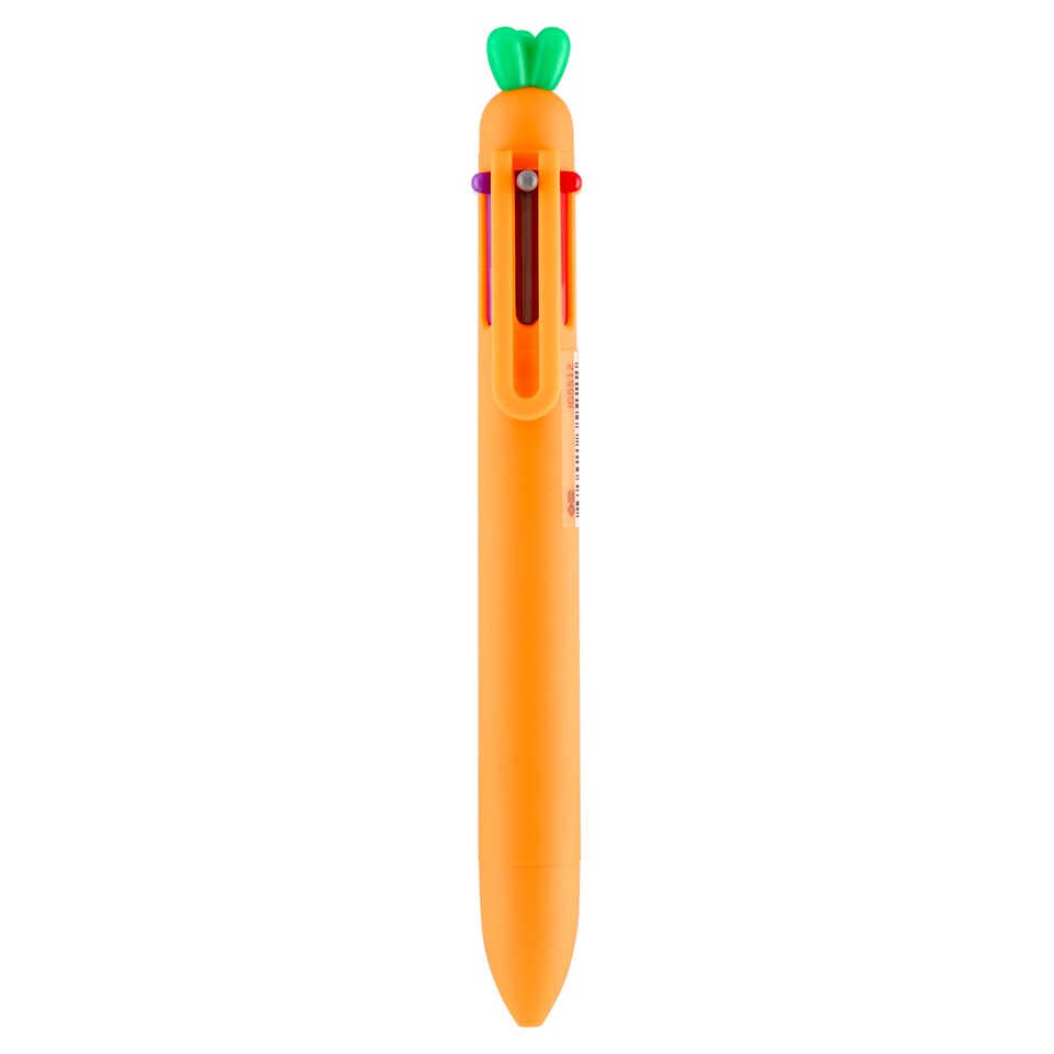 Multi-Color Ball Pen Carrot Design 6 Colors