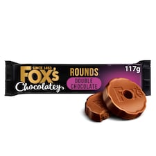 Fox's Chocolatey Biscuits Double Chocolate Rounds 117g