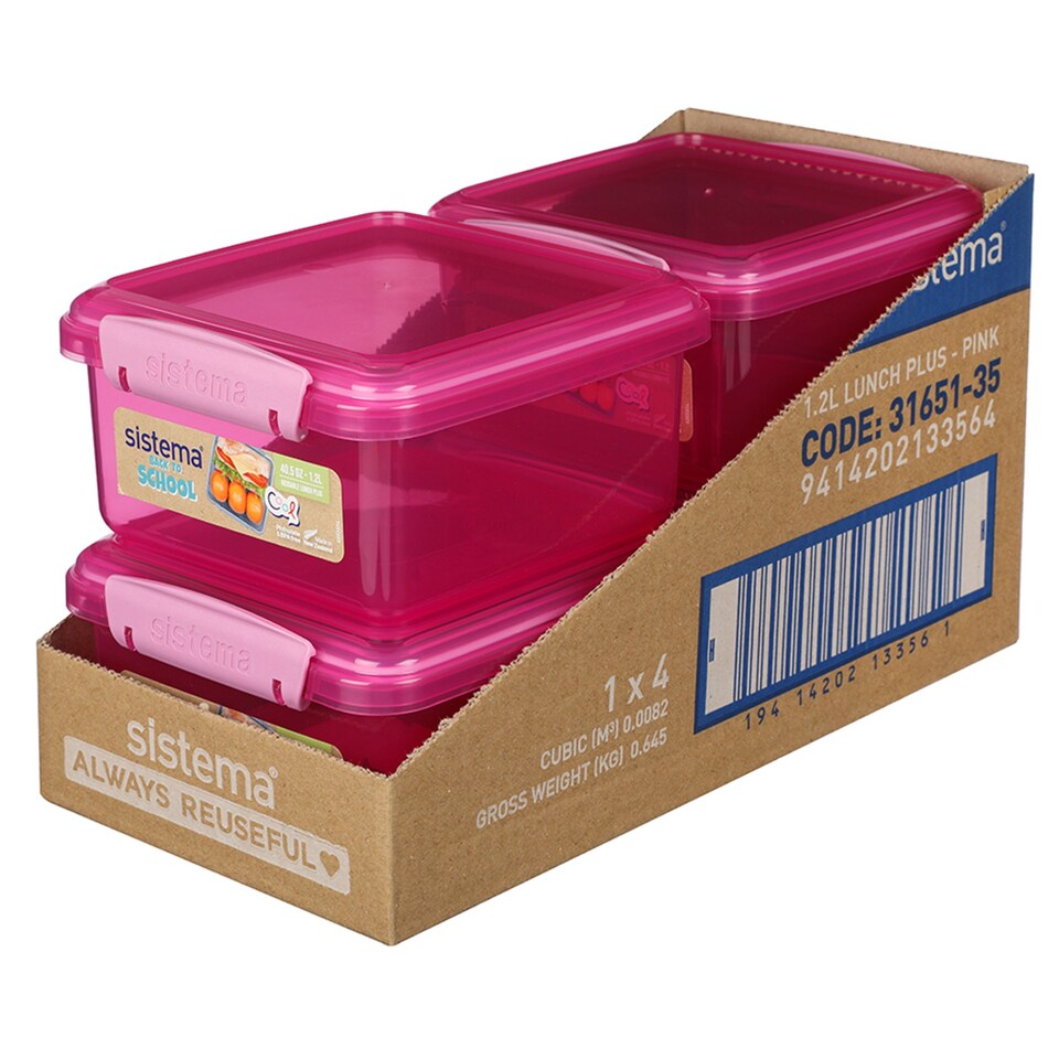 image 1 of Sistema Cherry Blossom Lunch Plus 1.2L
