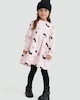 image 1 of F&F Girls Halloween Print Cotton Rich Sweater Dress in Multi