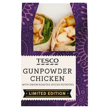 Tesco Gunpowder Chicken Wrap