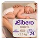 Libero Touch koraszülött pelenka, <2,5 kg, 24 db  1. kép
