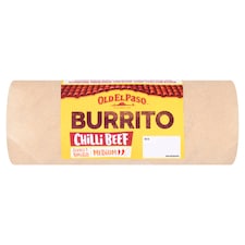 Old El Paso Chilli Beef Burrito 400g