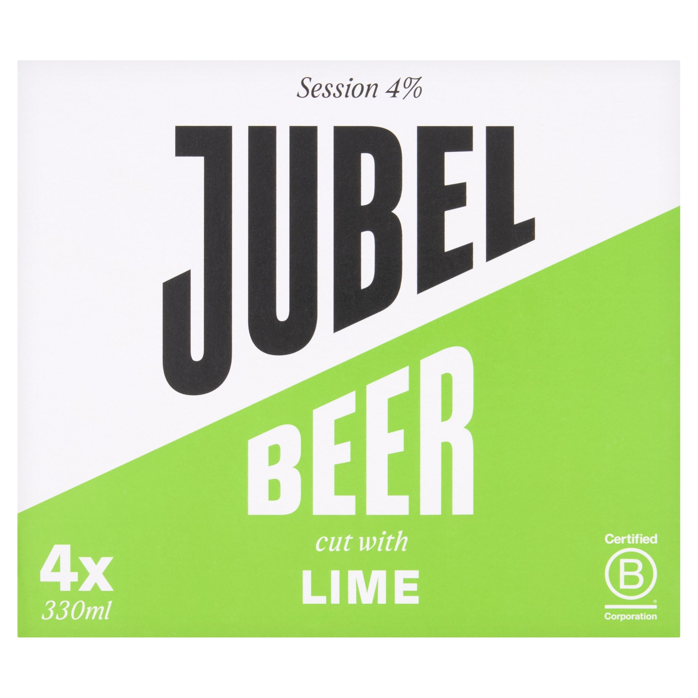 JUBEL Beer cut with Lime 4x330ml