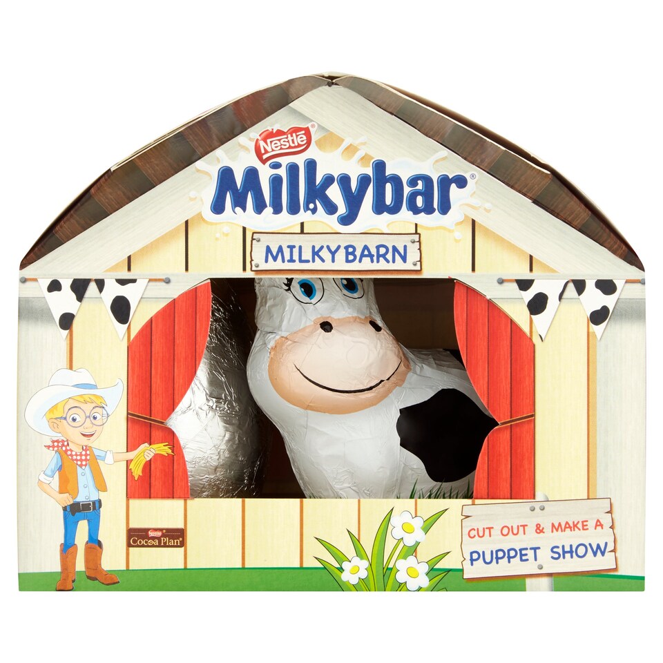 image 1 of Milkybar Barn Easter Egg Gift Set