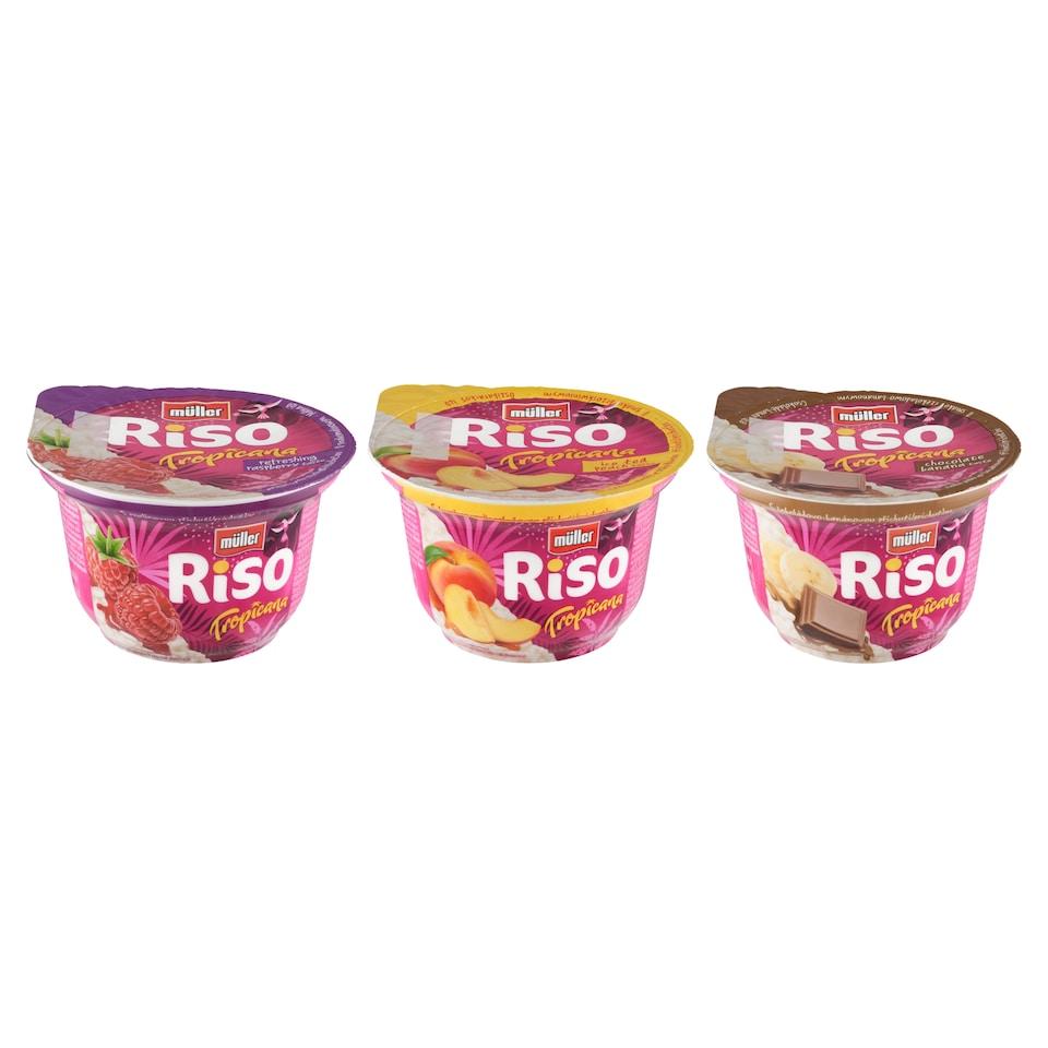 Obrázek 1 pro produkt Müller Riso Tropicana mléčný rýžový dezert 175g
