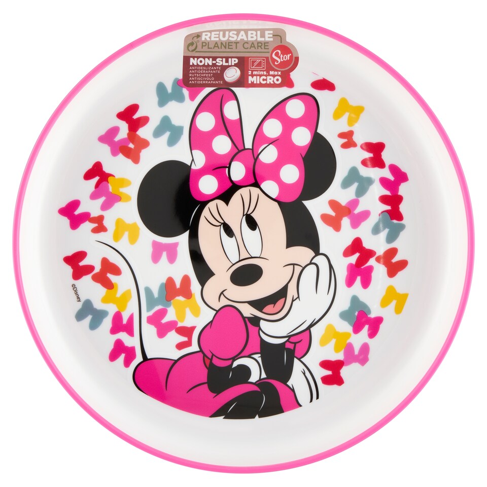 Stor Non Slip Bicolor Premium tanier Minnie So Edgy Bows