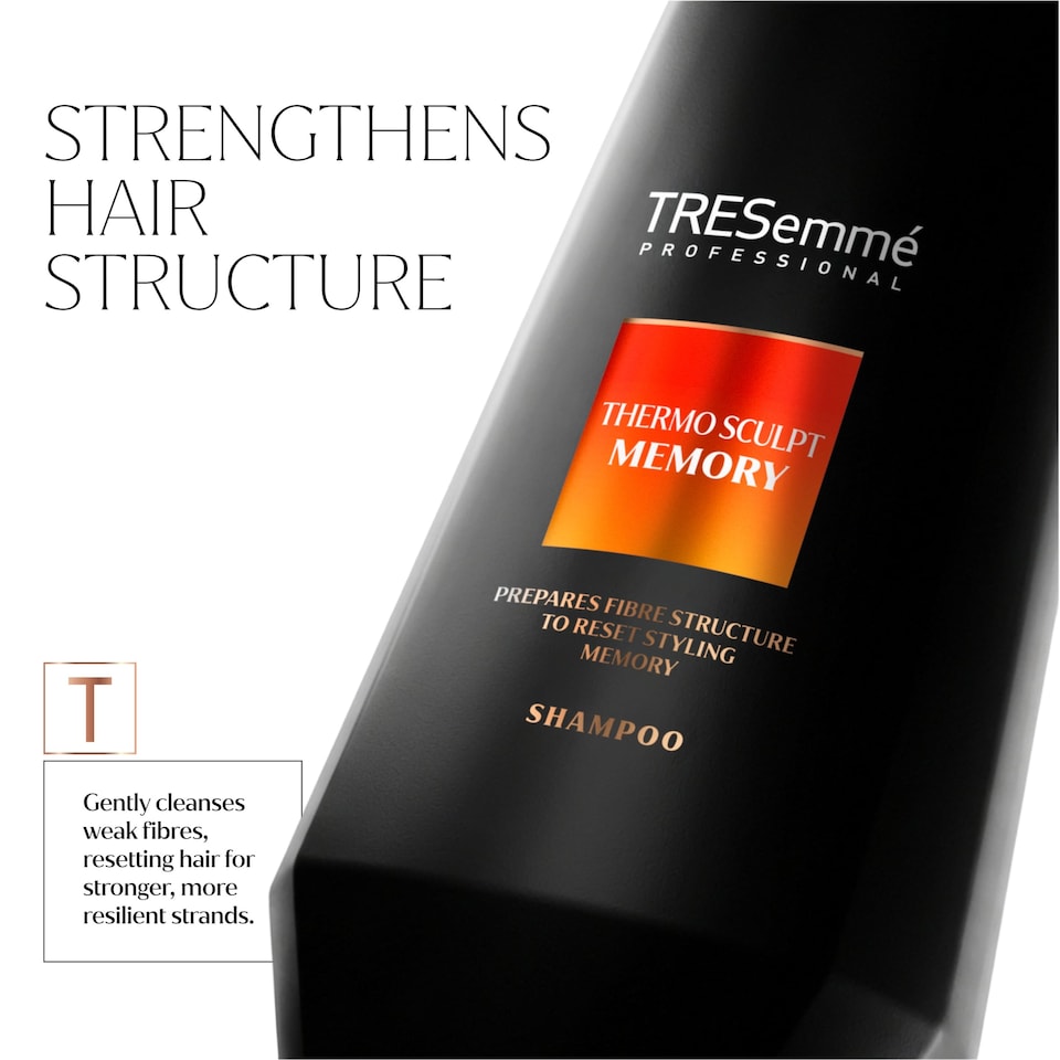 image 1 of Tresemmé Professional Thermo Sculpt Memory Shampoo 250ml