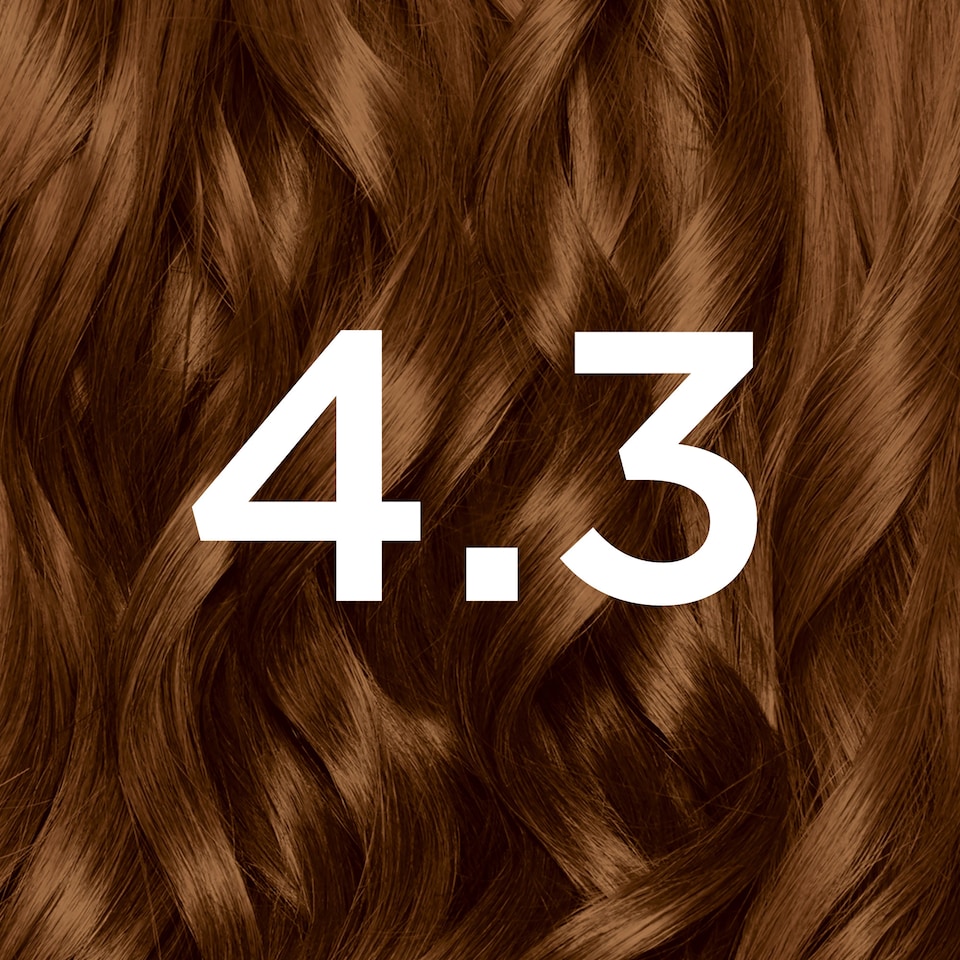 image 1 of Garnier Nutrisse Creme Permanent Hair Colour - Dark Golden Brown 4.3