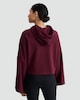 image 3 of F&F Active Cotton Rich Weekend Wellness Studio Hoodie in Burgundy