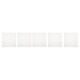 image 2 of Fred & Flo 6 Pack White Muslins