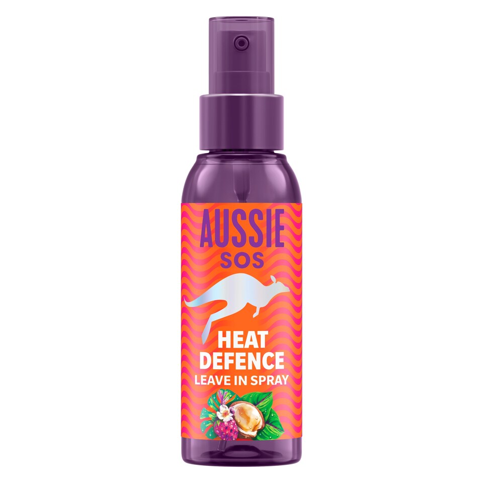 image 1 of Aussie SOS Heat Defence Leave In Spray 100ml for Heat Protection & 100 Hours of Hydration