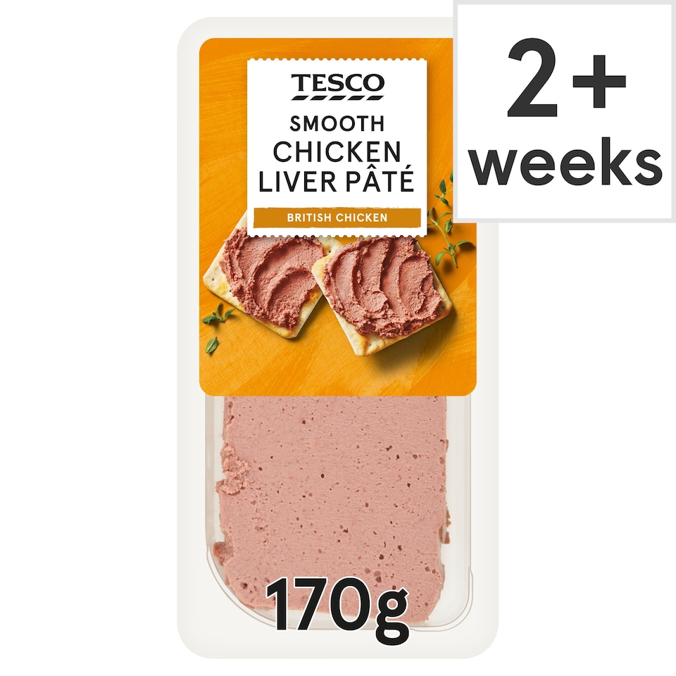 Tesco Smooth Chicken Liver Pate 170g