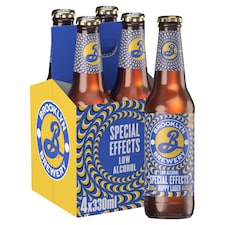 Brooklyn Special Effects Alcohol Free Lager Beer Bottle 4x330ml