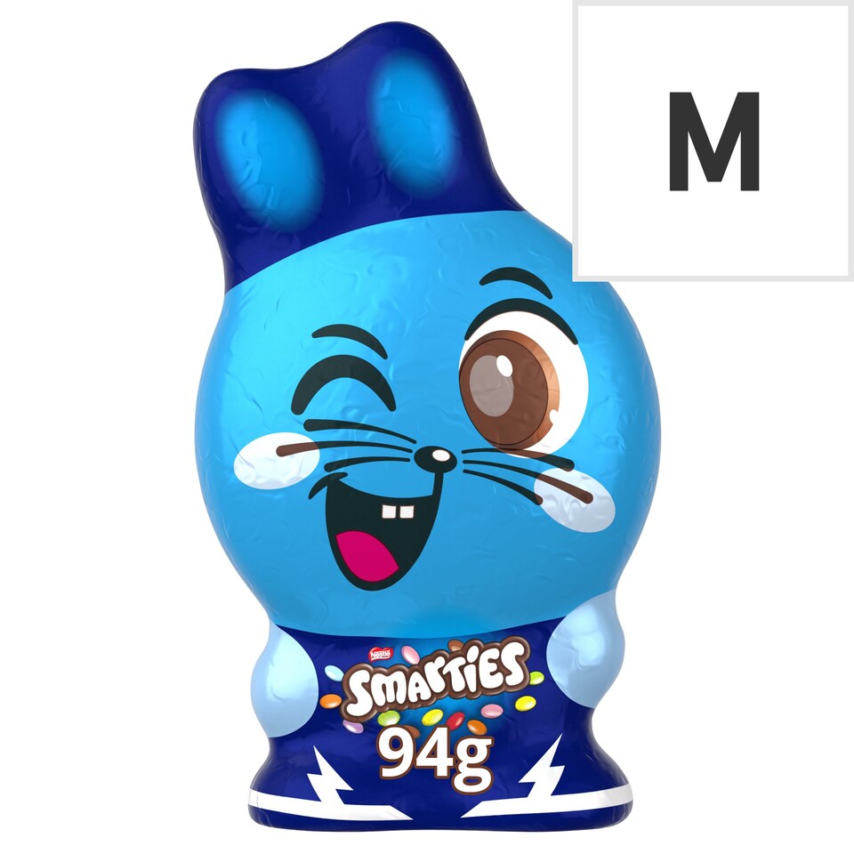 image 1 of Smarties Bunny Milk Chocolate Hollow Figure 94G