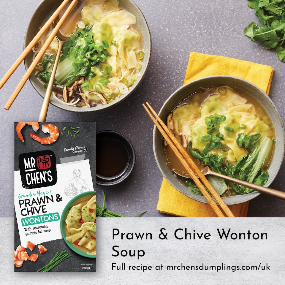 image 1 of Mr Chen's Prawn & Chive Wontons 240g