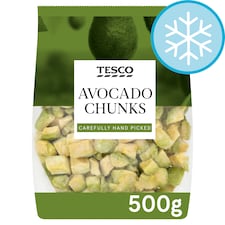 Tesco Frozen Avocado Chunks 500G