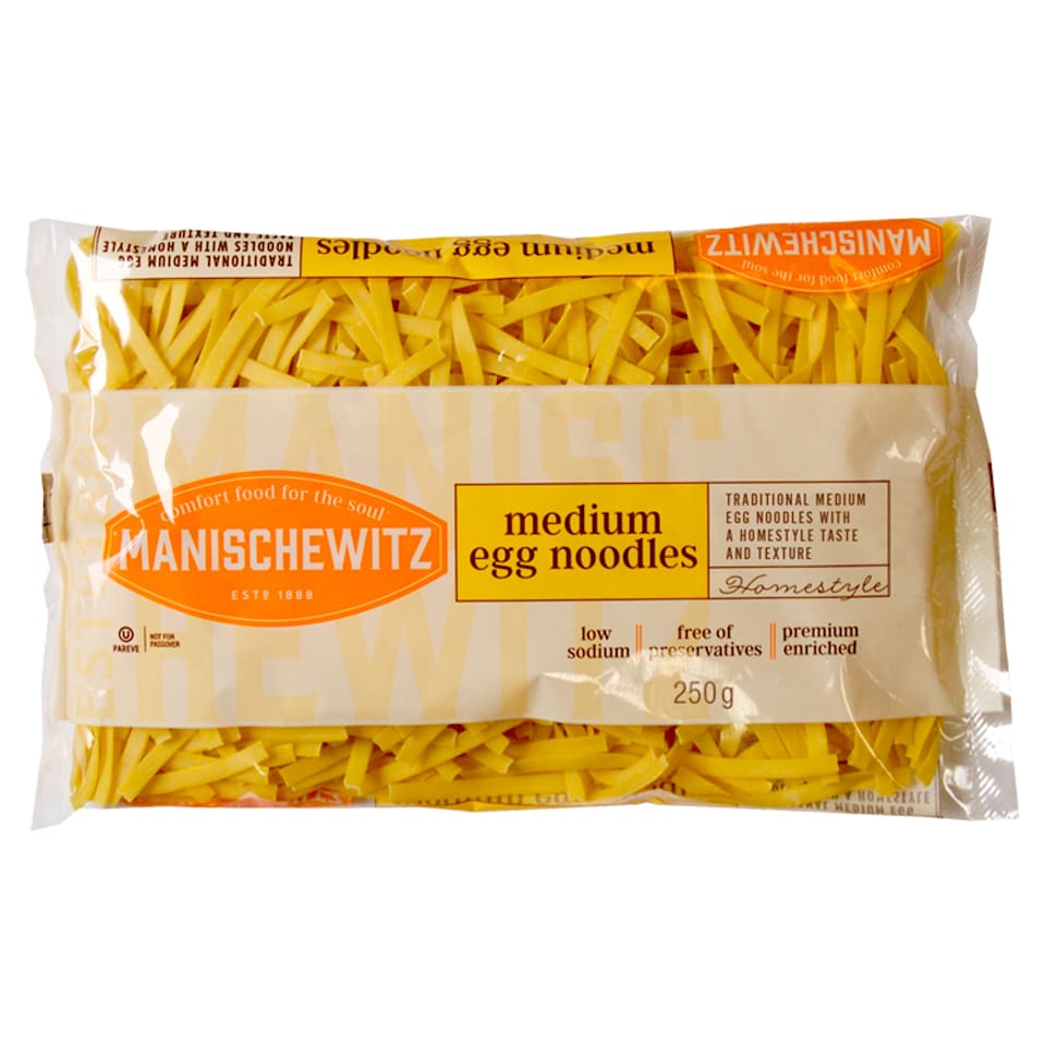Manischewitz Medium Egg Noodles 250G