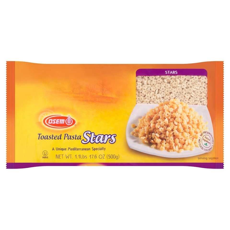 Osem Toasted Pasta Stars 500g